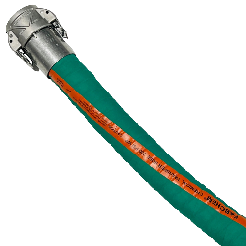 2" Inch ID Versatile UHMWPE Hose C x E Locking Stainless Steel Camlock Fittings 20' FT Long